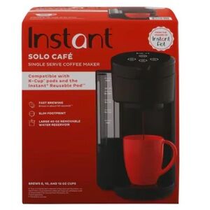 Instant Solo Café Single Serve Coffee Maker BRAND NEW